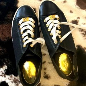 Michael Kors Leather and espadrille sneakers